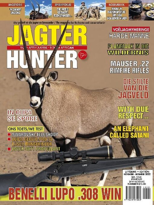 Title details for SA Hunter/Jagter by SA Hunters and Game Conservation Association - Available